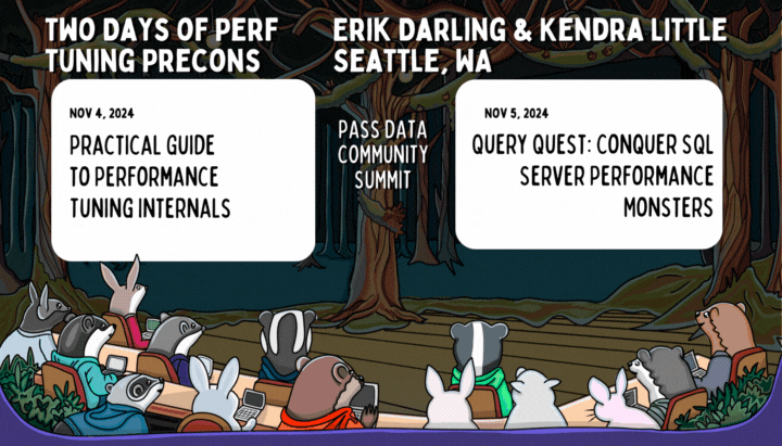 Learn Perf Tuning in 2 Days at PASS Summit 2024 With Erik Darling and Kendra Little